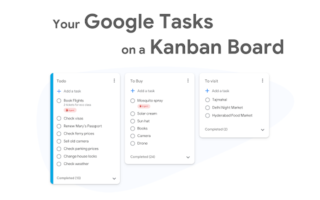 TasksBoard for Google Tasks - Marketplace