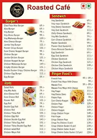 Roasted Cafe menu 3