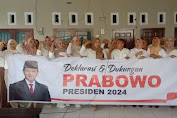 Prabowo Dapat Dukungan Maju Pilpres 2024 Dari Emak-Emak Trenggalek