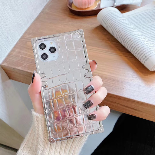 Title 2, Electroplating Square Protective Cover High-end...