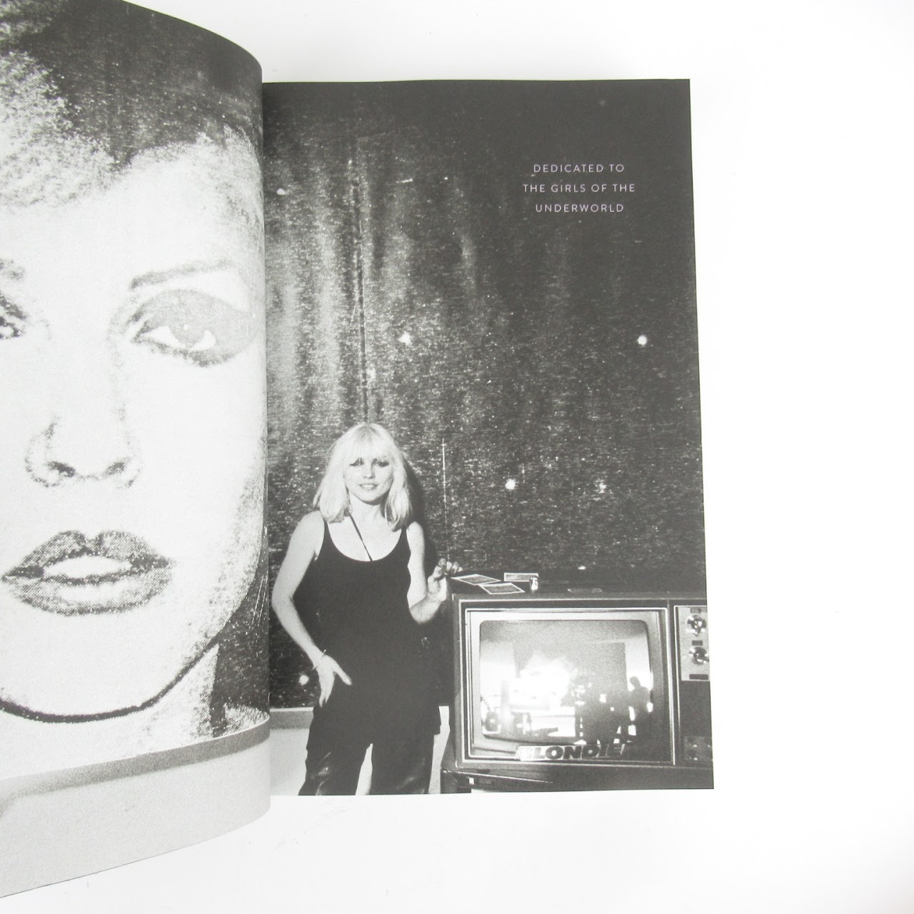Debbie Harry SIGNED 'Face It' Book