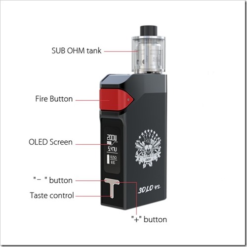 ijoy solo v2 5 thumb%25255B2%25255D - 【MOD】「IJOY Solo V2 200W TC VW APV Box Mod Kit」レビュー。SOLOの精神的後継作？デュアルハイワッテージになっちゃった！【カンタル疑似温度管理】