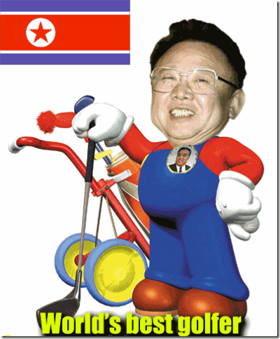 Kim-Jong-Il-Golf