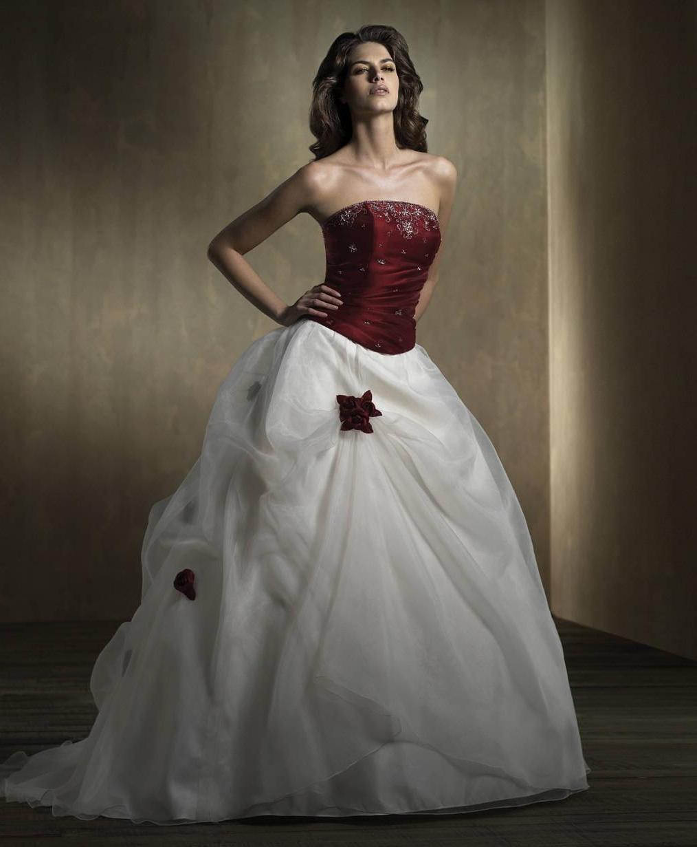 Wedding Dress With Color