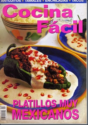 Cocina facil platillos mexicanos