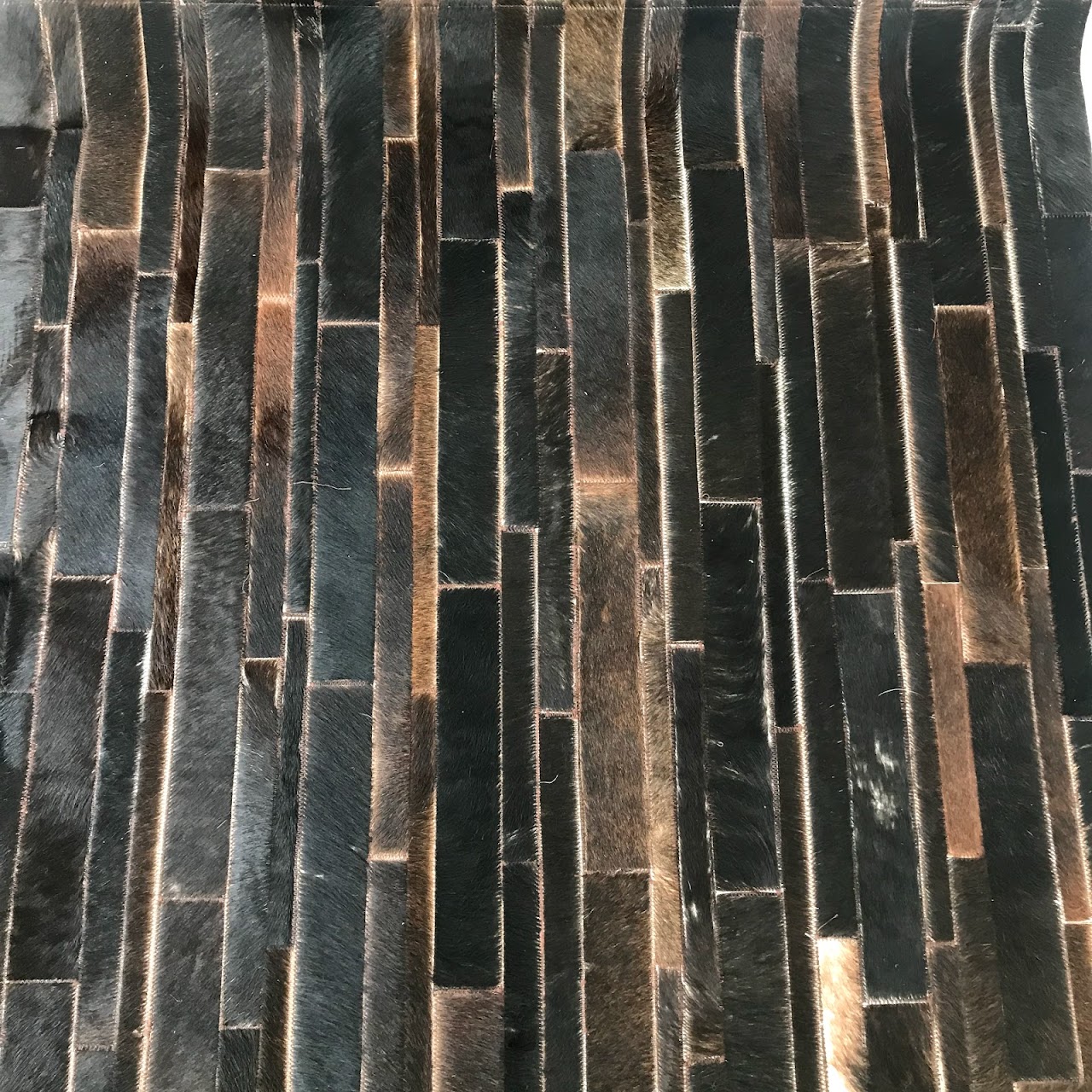 Patchwork Cowhide Area Rug