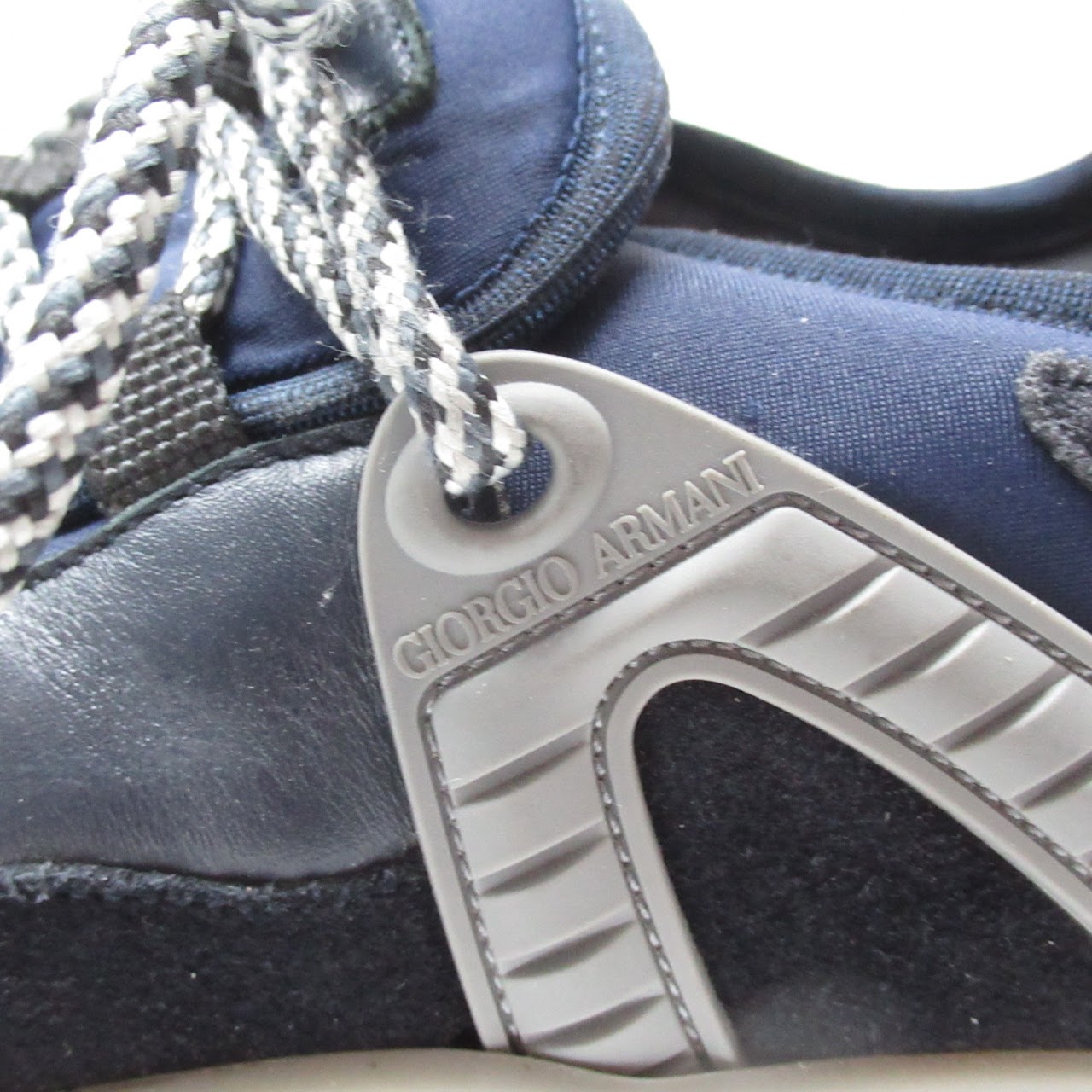 Giorgio Armani Navy Sneakers