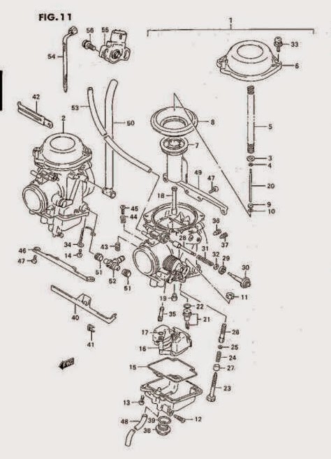 MIKUNI Ersatzteile original Vergaser