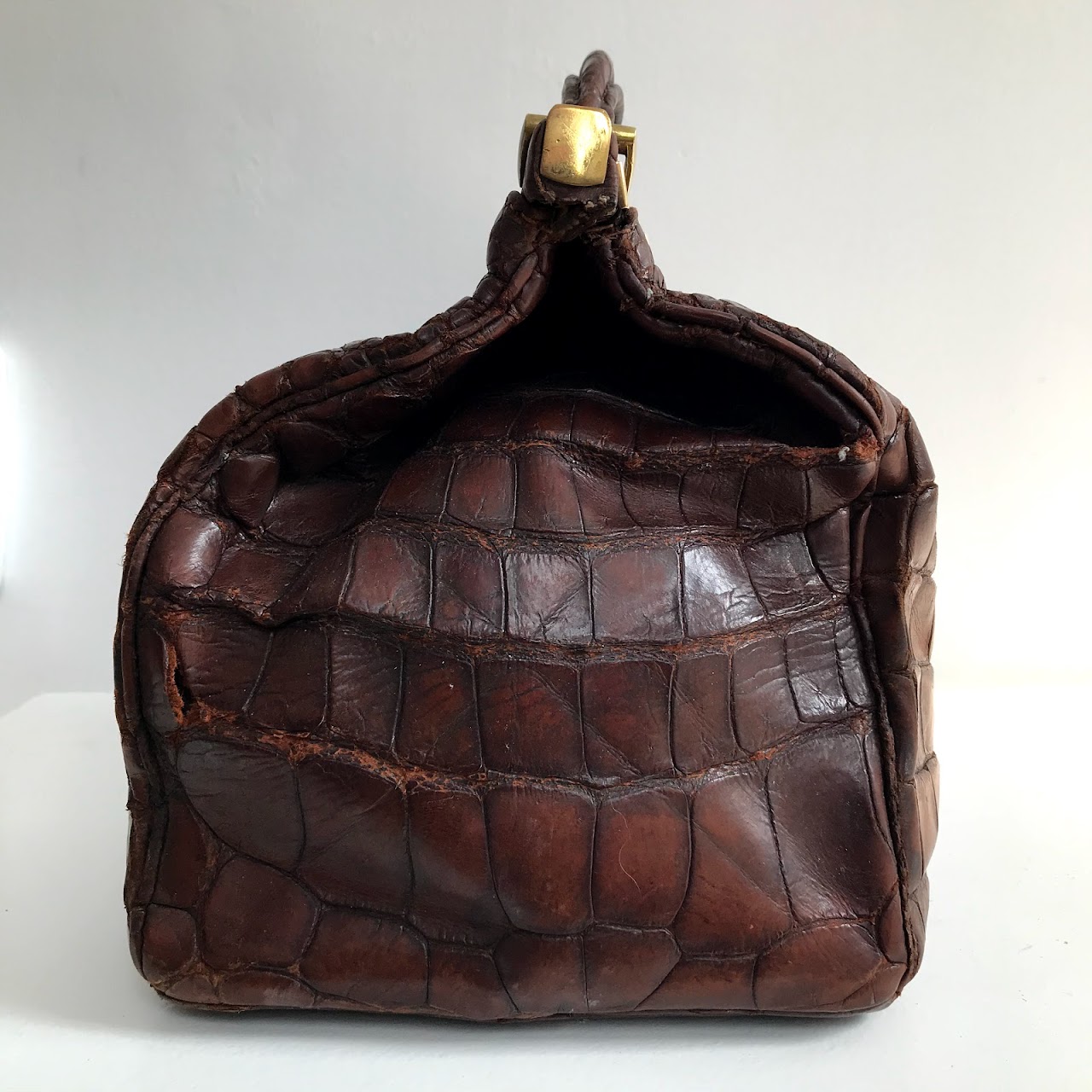 Vintage Alligator Doctor's Bag