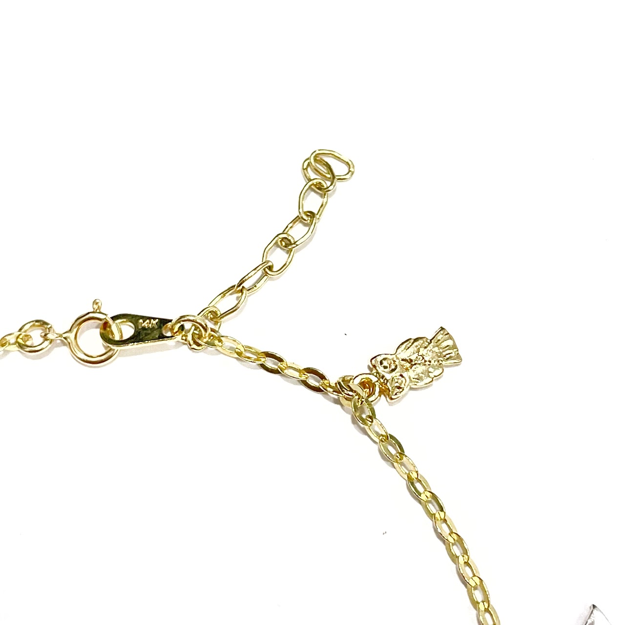 14K Gold Charm Bracelet