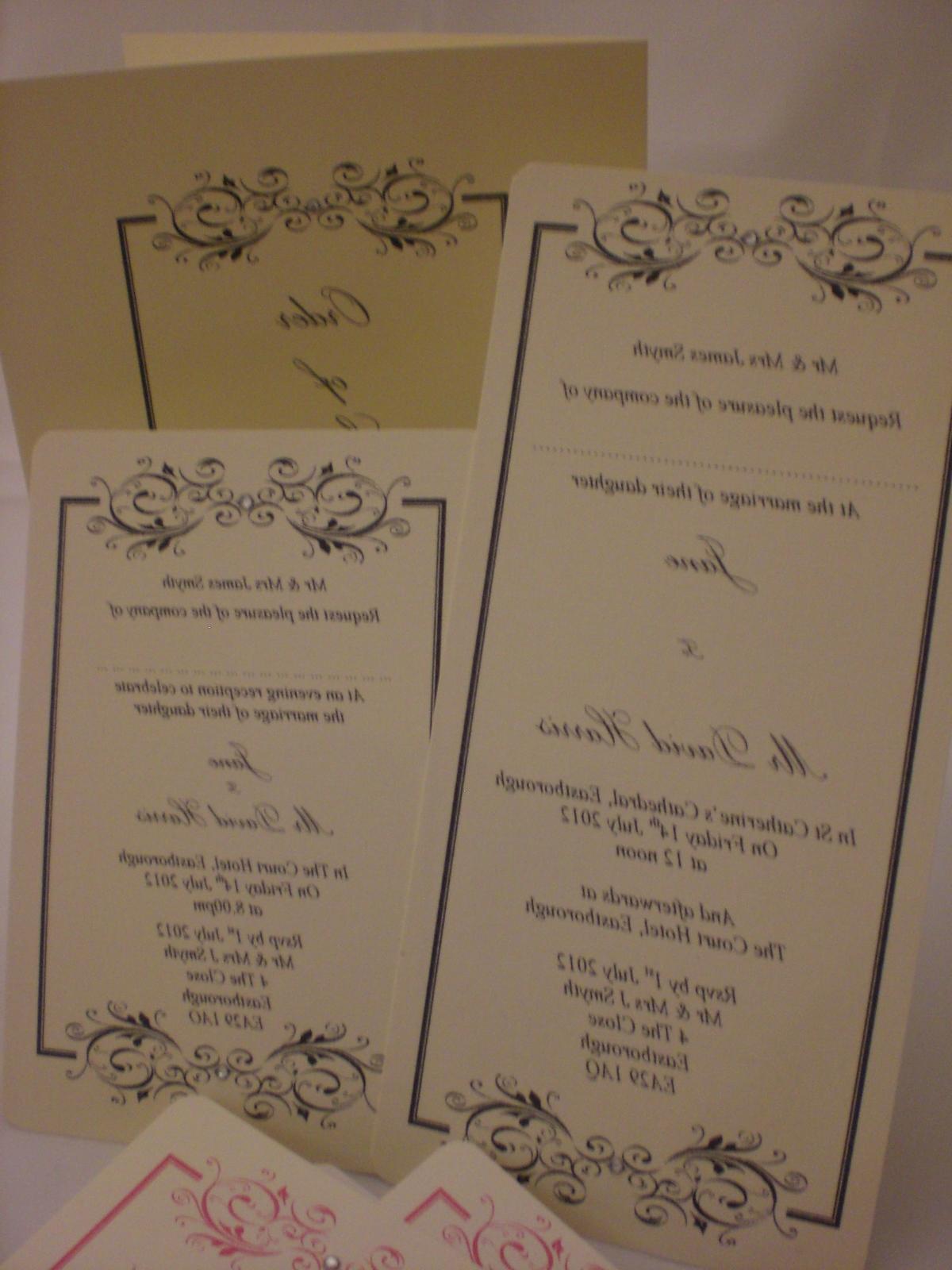 Vintage Diamond Budget Wedding Invitation - Your Day Your Way