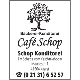 Bäckerei - Konditorei - Café Schop logo