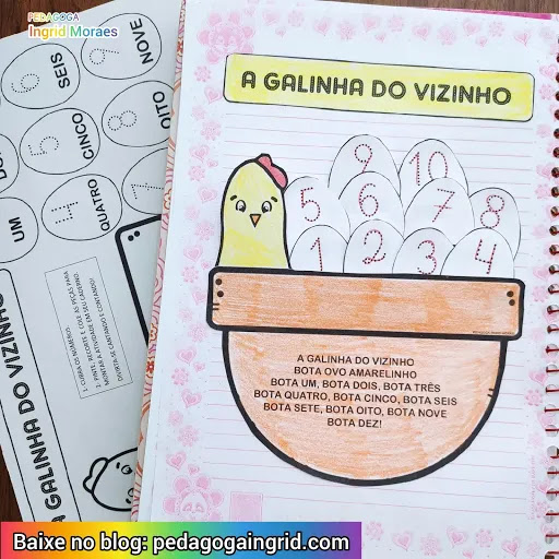 INFANTIL 1 - JOGO: A GALINHA DO VIZINHO, BOTA OVO AMARELINHO