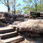 Steps north of Warrah trig (217841)