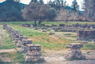 Photos of Stadium at Olympia