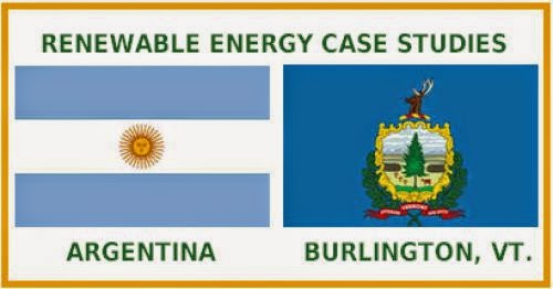 Renewable Energy Case Studies Burlington Vermont And Argentina