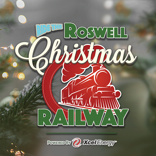 Roswell Christmas Railway logo