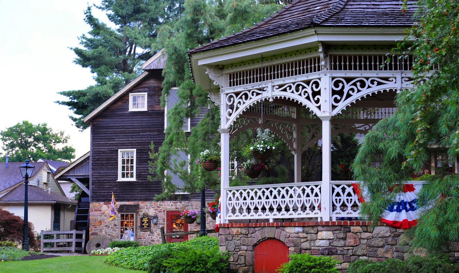 The gazebo in the unique