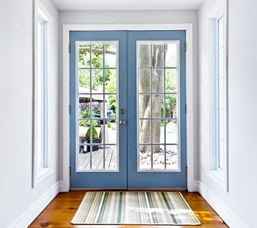 French patio glass door