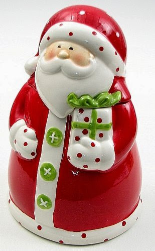  Santa Cookie Jar-049-91559