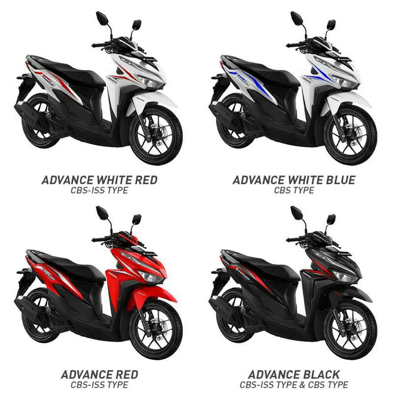 foto pilihan warna all new honda vario 150