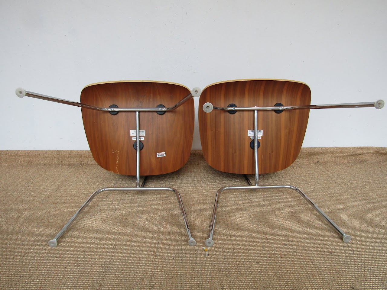 Eames Molded Plywood Chair Pair (6)