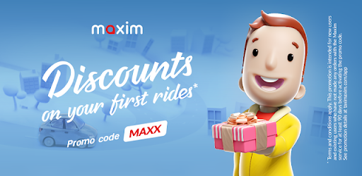 maxim — order taxi, food