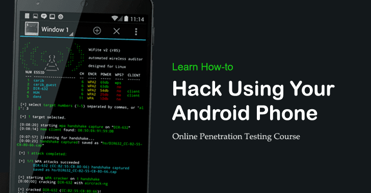 Learn How To Use Your Android For Hacking And Penetration Testing Learn How To Use Your Android For Hacking And Penetration Testing