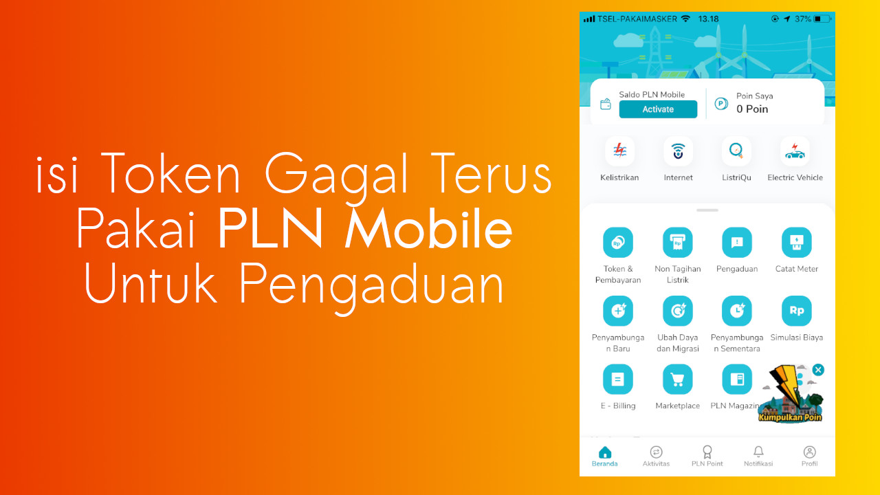 Token listrik gagal terus