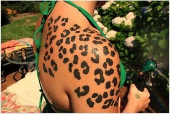 cheetah_ombro_impresso_de_tatuagem