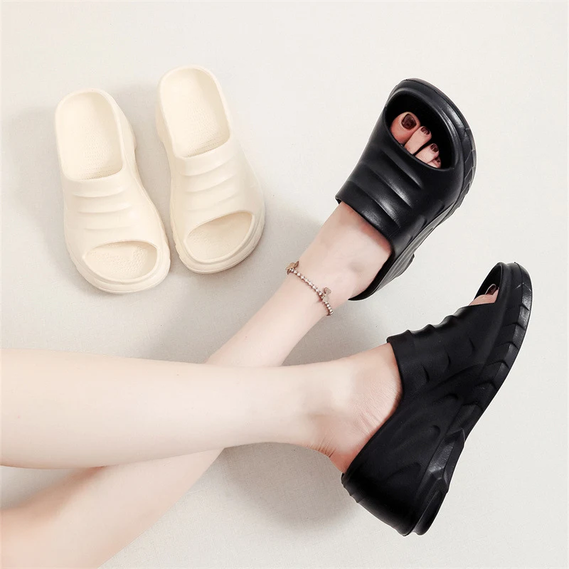 Title 3, Damesmode casual hoge hak non-slip platform sli...