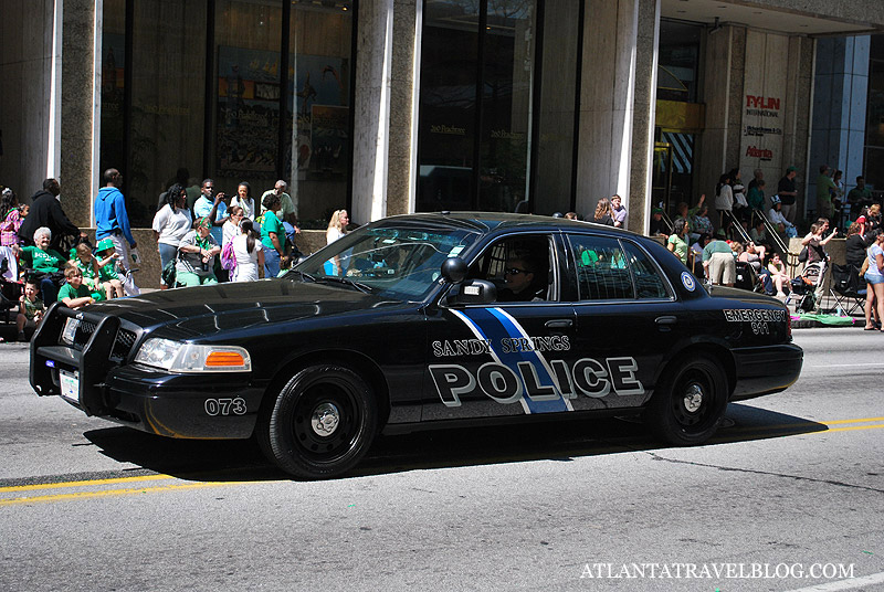 Atlanta Police Car