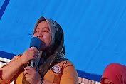 Risna Djuli Anggota DPRD Kabupaten Muna Kampanyekan Paslon RAPI di Kabawo