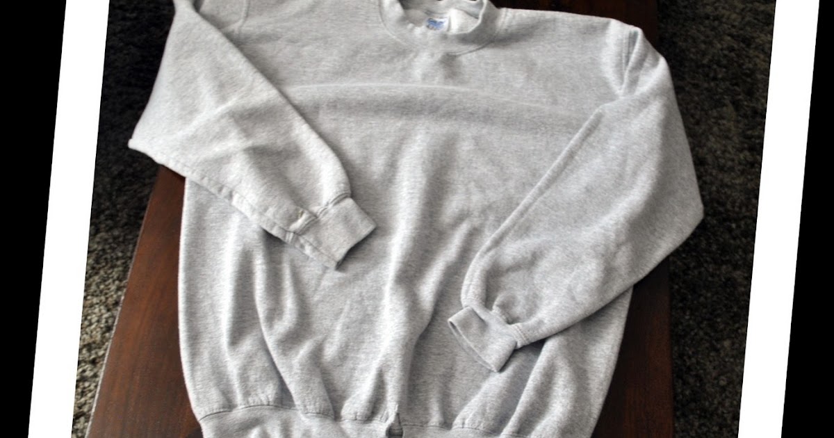 DIY asymmetrical sweatshirt tutorial | Quality Rivets