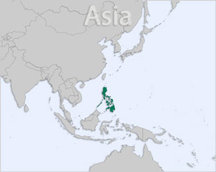 Philippines location map