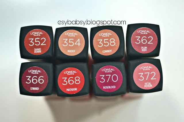 loreal-paris-infallible-les-chocolats-infallible-pro-matte-liquid-lipstick-all-shades-review-esybabsy