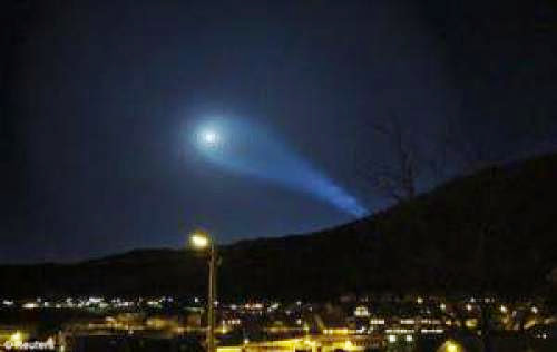 Blue Spiral Ufo Over Norway December 2009