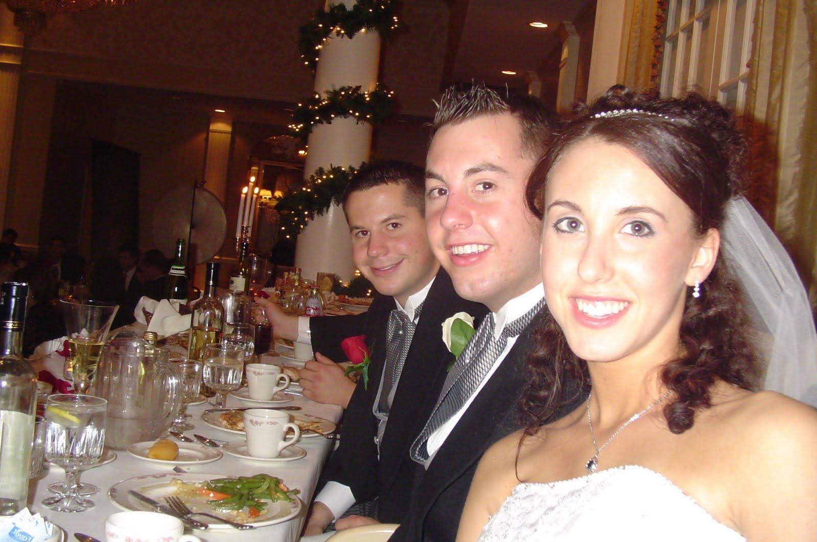 Wedding and reception details- our Catholic Mass and Christmas wedding: 