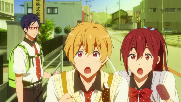 Watch Free! Iwatobi Swim Club Episode 5 Online - Trial in Open Water