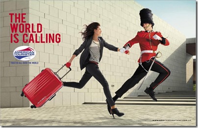 American Tourister The World is Calling - London