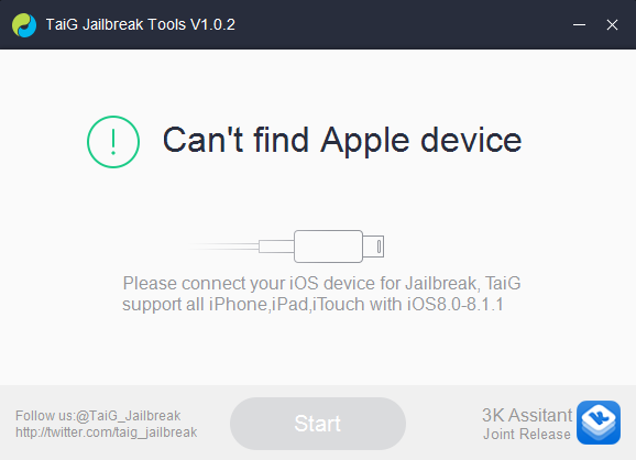 Ứng dụng Jailbreak iOS 8 TaiG đã hỗ trợ tiếng Anh, tải về tại đây