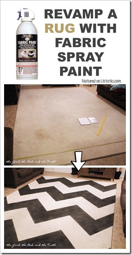 19.-Overhaul-an-old-rug-with-spray-paint-29-Cool-Spray-Paint-Ideas-That-Will-Save-You-A-Ton-Of-Money