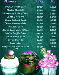 Cakes Embassy menu 2