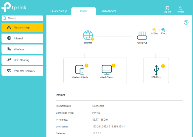 TP-Link Лучник C5 v4