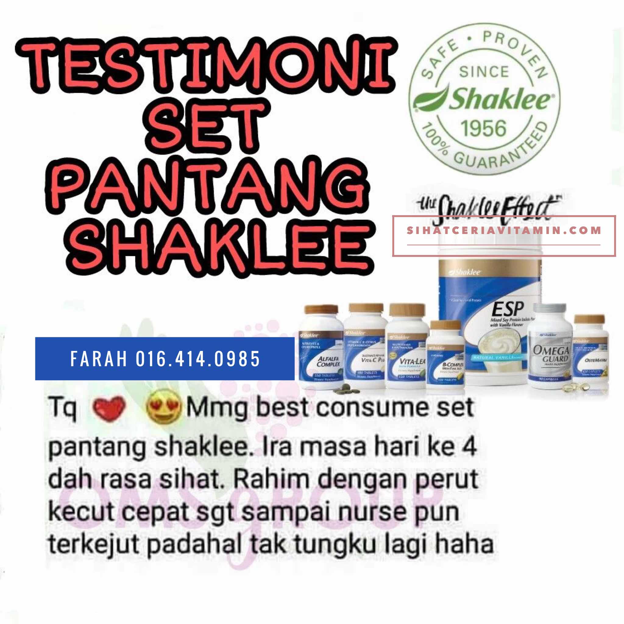 testimoni set pantang