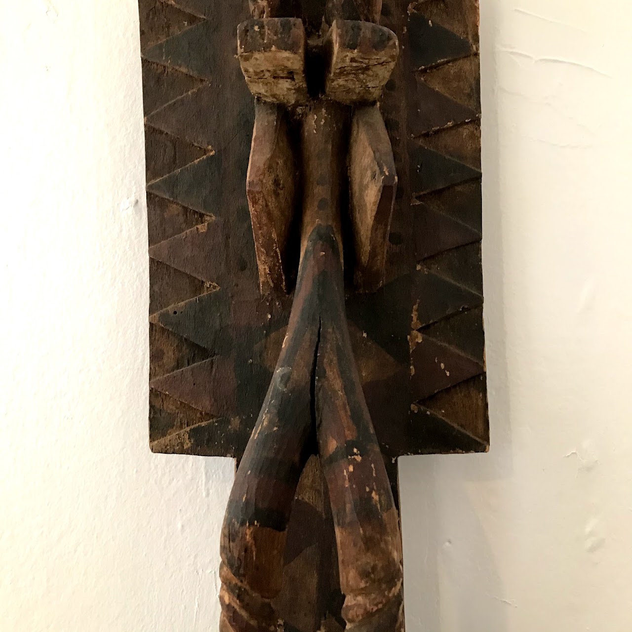 Mali Carved Totem Sculpture