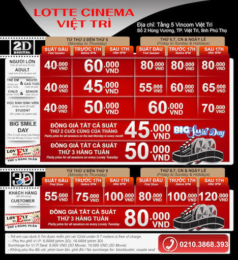 Lotte Vincom Việt Trì, lotte tiên cát