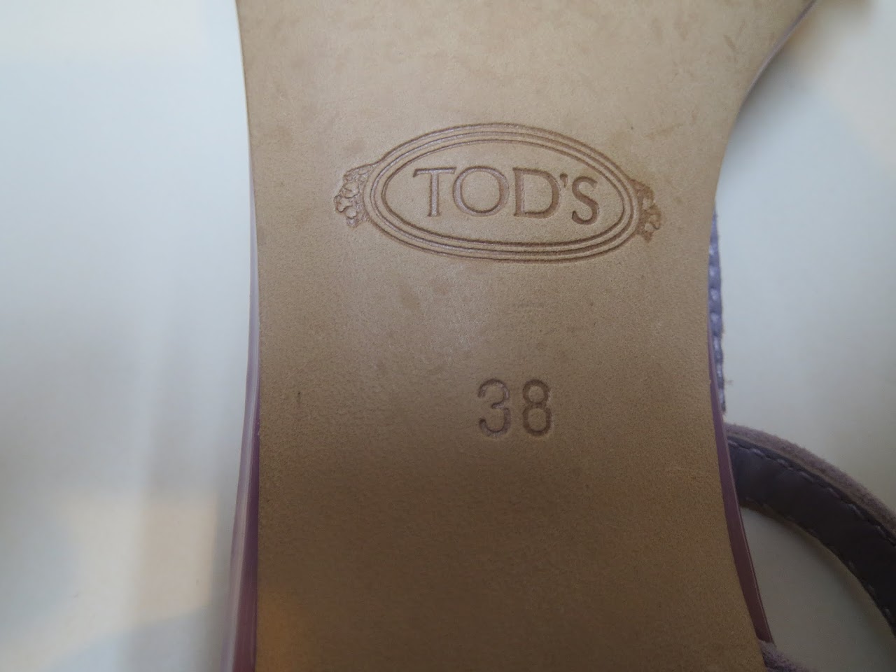 Tod's Purple Sandals