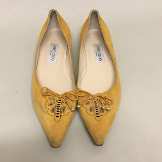 Jimmy Choo Suede Flats