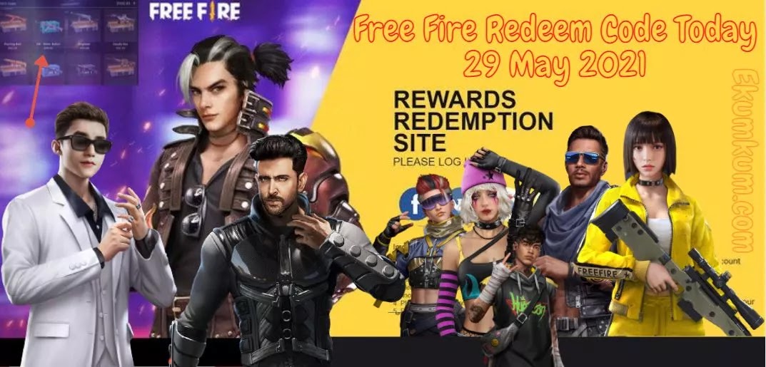 Redeem code free fire 2021 poker mp40